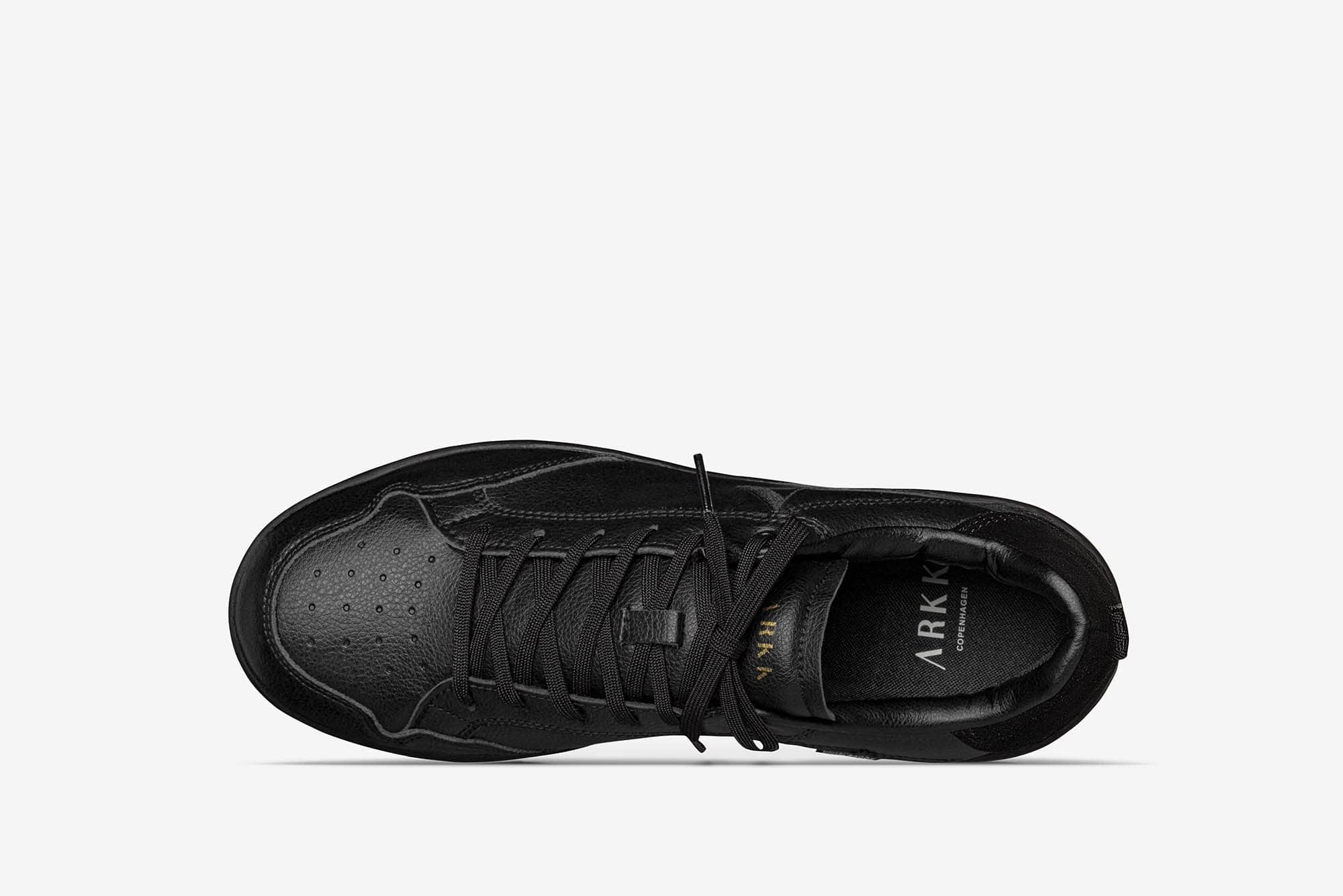 ARKK Collection Visuklass Leather Suede HL S-C18 | Triple Black | Women Visuklass